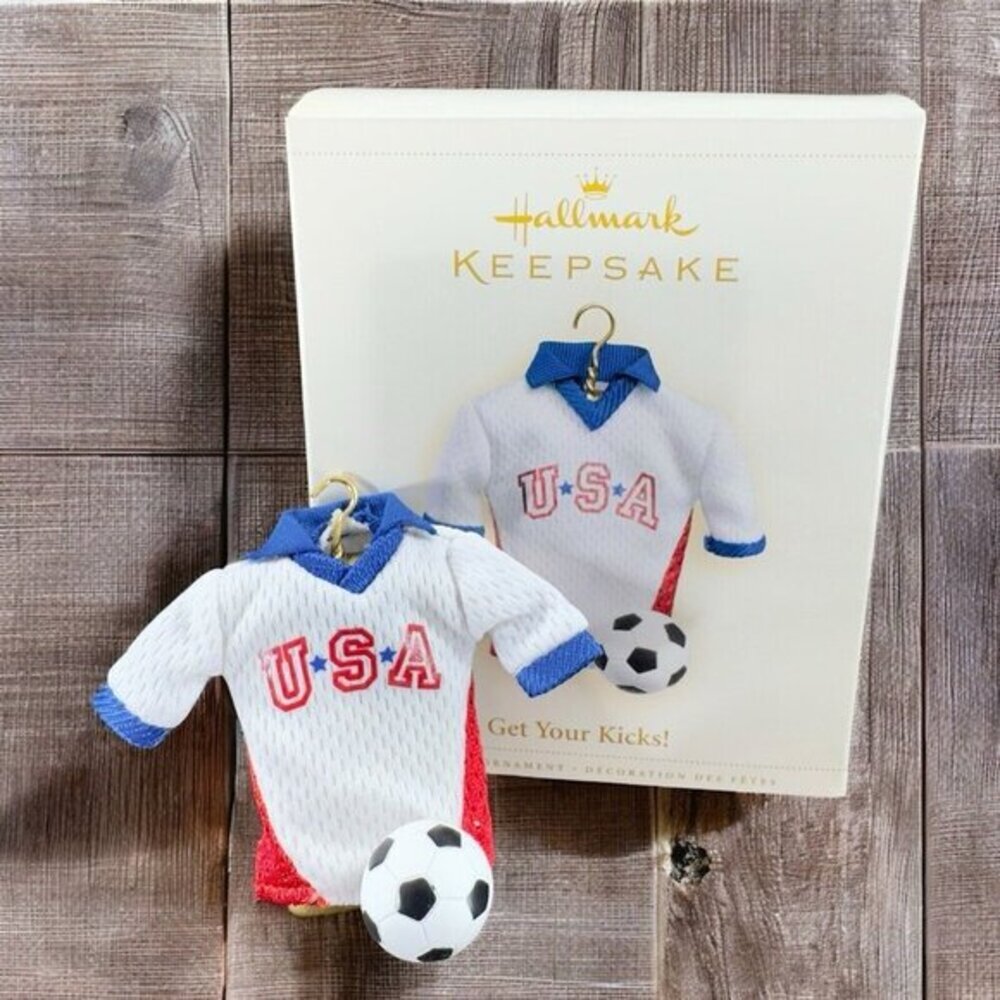 2006 Hallmark Keepsake Get Your Kicks Ornament Figurine NEW In‎ Original Box